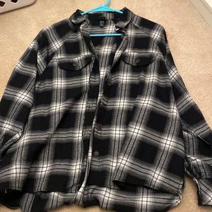 Black and White Flannel